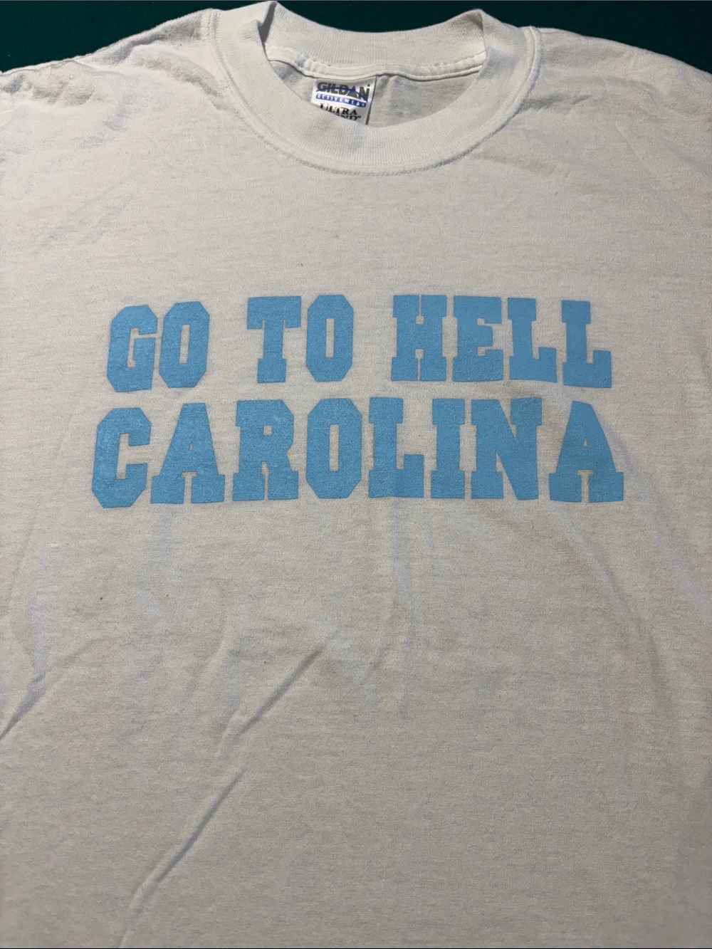 Vintage 90’s Duke University “Go To Hell Carolina' Graphic Tee , S , $35